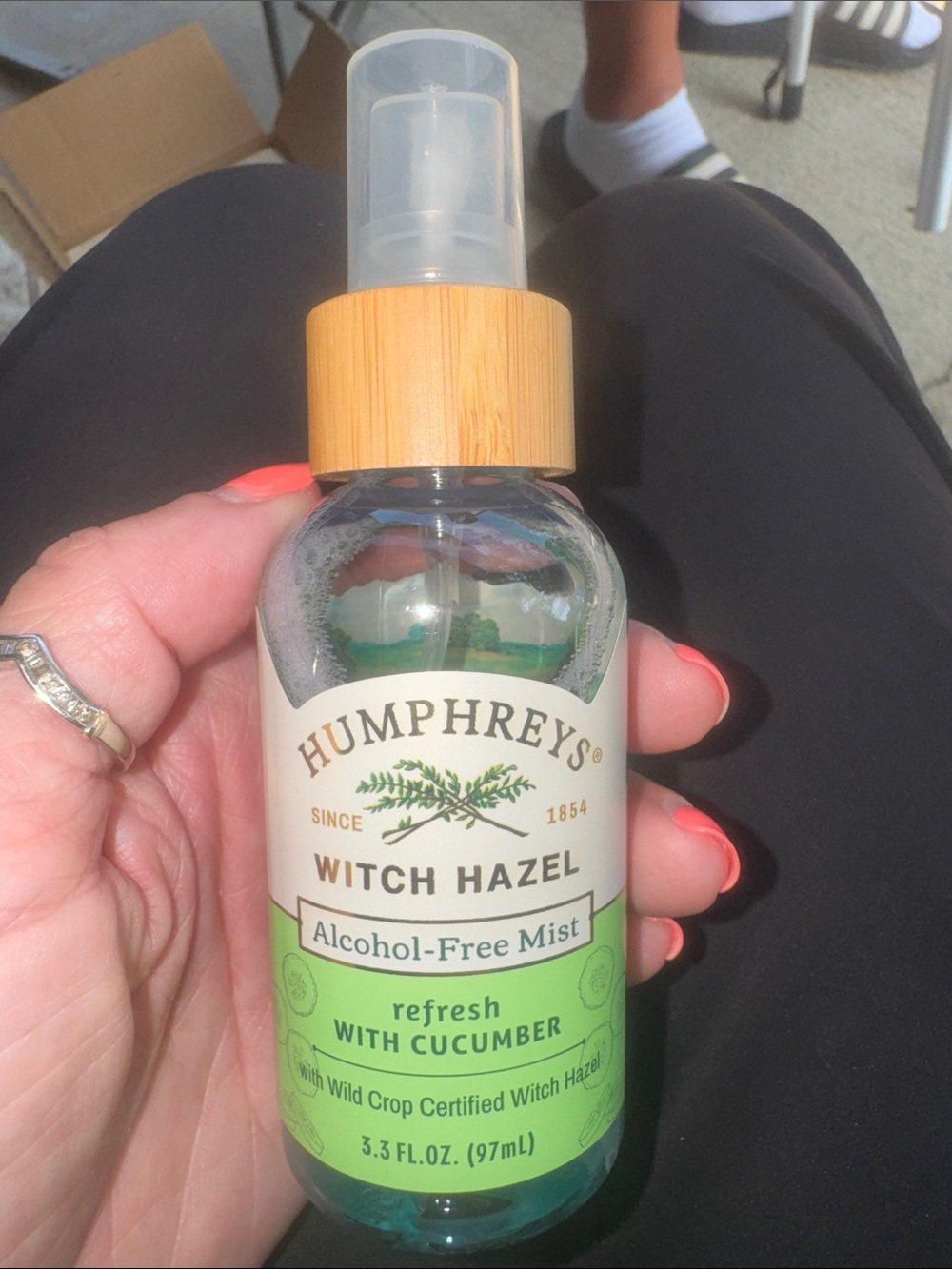 Box of 6 Humphreys Refresh Witch Hazel Skincare 3.3 oz